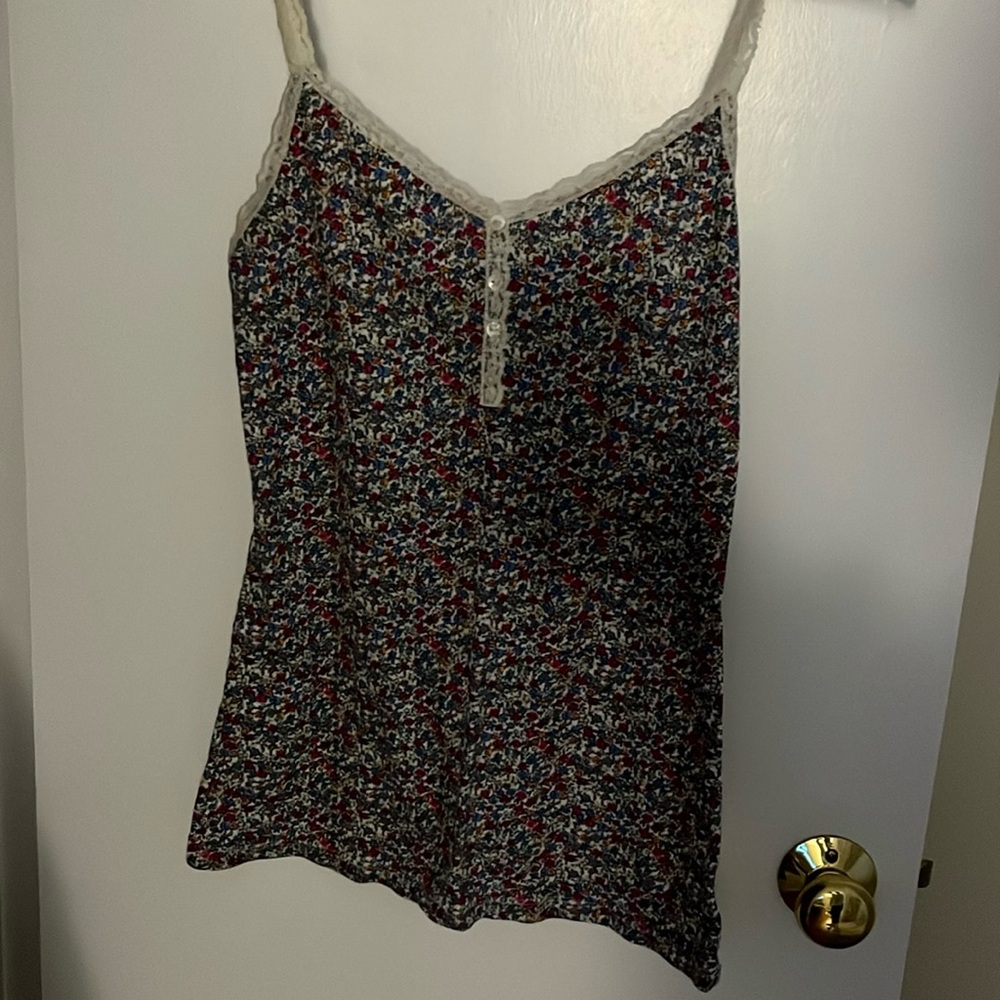 Floral tank top
